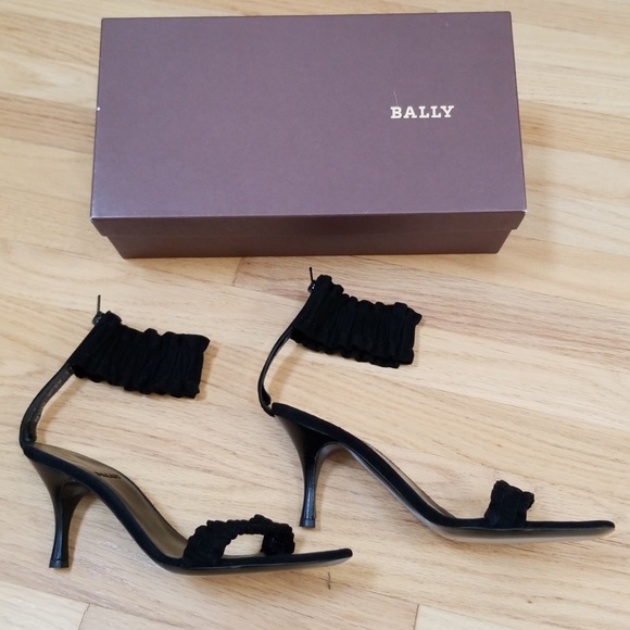 Bally Shoes - Bally suede heels -- NEW